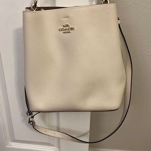 Coach Cream Shoulder Bag